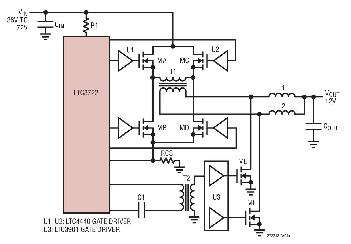 LTC3722-1Ӧͼһ